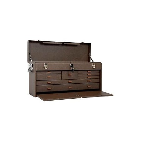 Kennedy Kennedy 526B Signature Series 26-3/4"W X 8-1/2"D X 13-5/8"H 8 Drawer Brown Machinists Chest 526B